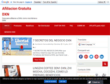 Tablet Screenshot of afiliaciongratuitadxn.com